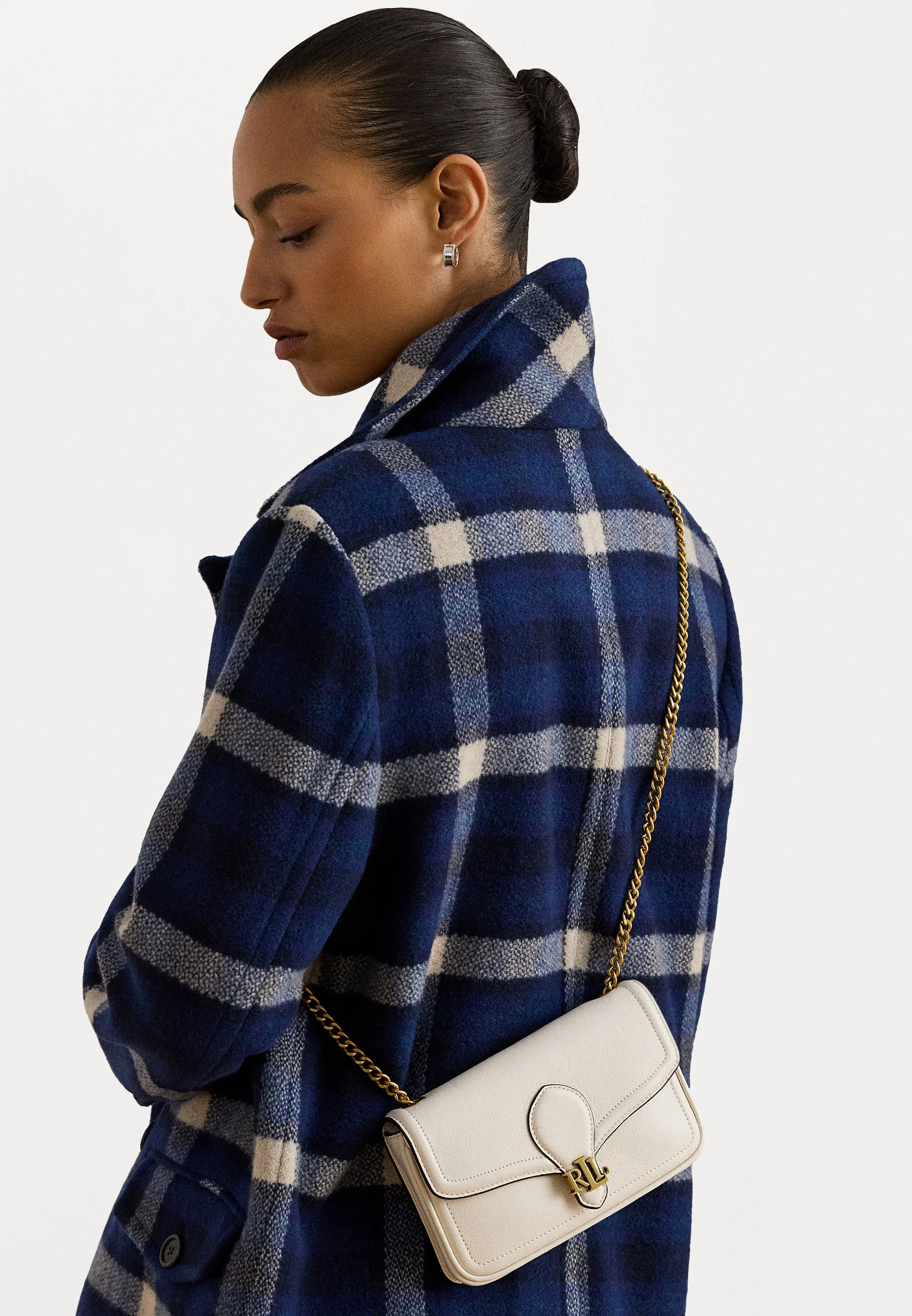 Bradley Wllt-Wallet On A Chain-Large-Luxe Pebble L - LAUREN RALPH